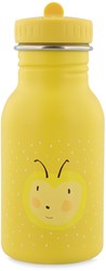 Trixie drinkfles kind 350ml Mrs. Bumblebee - duurzame waterfles geel