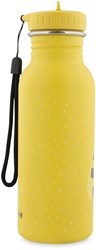 Trixie drinkfles voor kinderen 500ml - Mrs. Bumblebee - RVS waterfles - geel