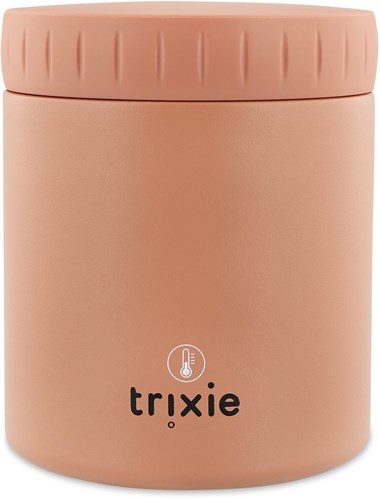 Trixie thermos voedselpot voor kinderen - 350ml - Mrs. Cat - Roze - RVS