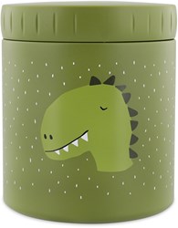 Trixie lunchpot isothermisch 500 ml - Mr. Dino - RVS kinder thermosbeker groen