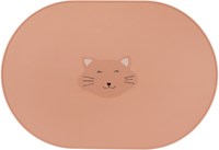 Trixie siliconen placemat Mrs. Cat - kindertafelaccessoire multicolor