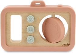 Trixie houten babycamera met siliconen - Mrs. Cat - educatief speelgoed