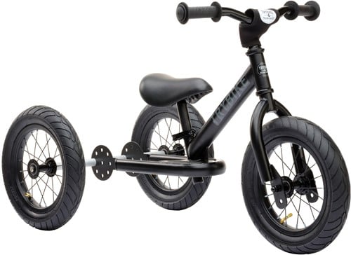 Trybike loopfiets 2-in-1 zwart staal