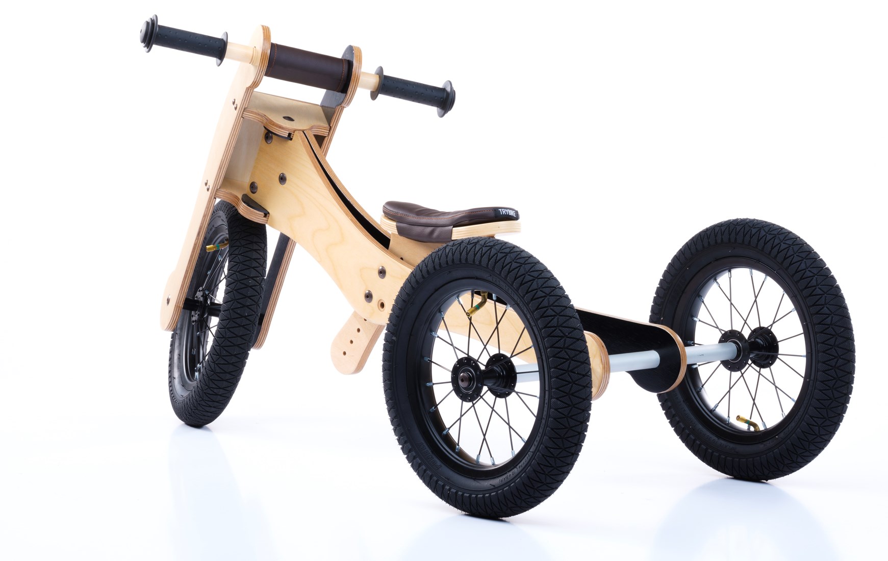 Trybike houten loopfiets 4 in 1 bruin kopen?