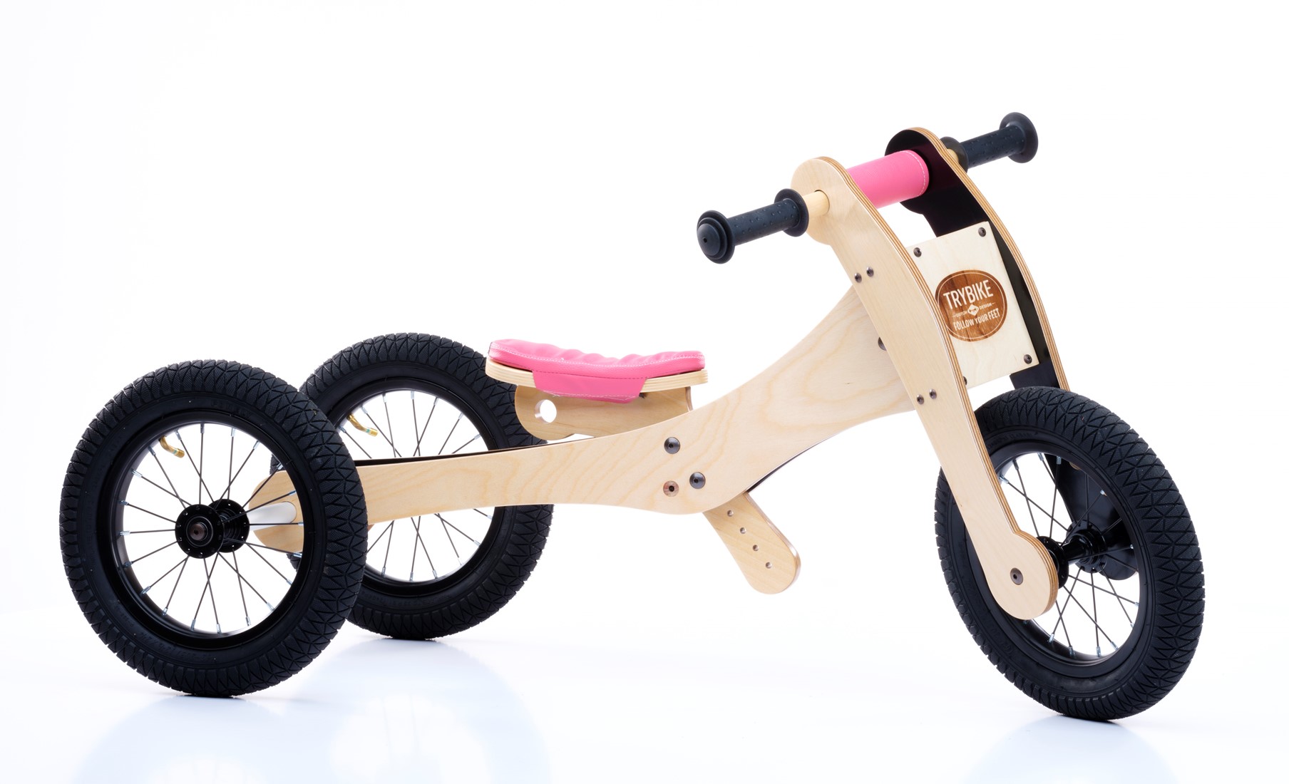 Trybike houten loopfiets 4 in 1 | Fiets | Planet Happy