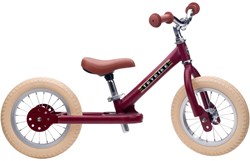 Trybike loopfiets Steel vintage rood - kinderfiets balansfiets