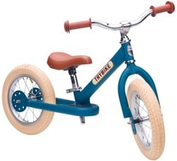 Trybike loopfiets Steel vintage matt blue