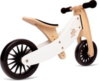 Kinderfeets 2-in-1 houten loopfiets & driewieler Tiny Tot Plus - Wit-2