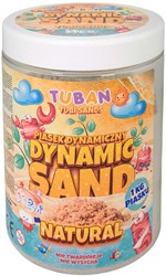 Tuban dynamisch zand natuurlijk 1 kg - creatief speelgoed