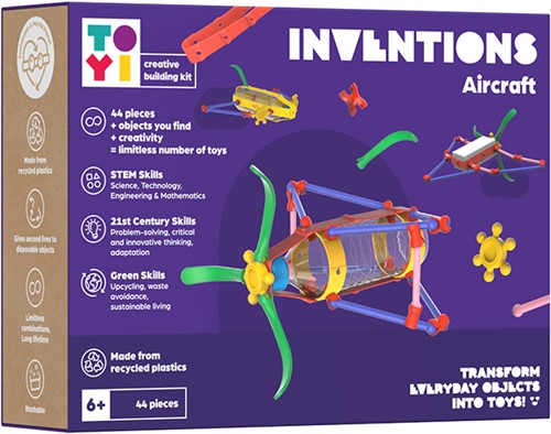 Toyi Inventions Aircraft Building Kit