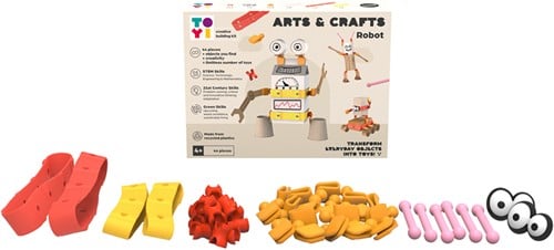 Toyi Arts and Crafts Robot Building Kit
