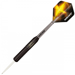 Unicorn Gary Anderson Black Brass Darts - Black - 24g
