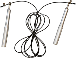 Urban Fitness Kabel Springtouw 3m Zilver