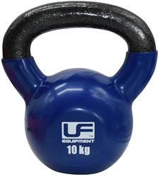 Urban Fitness Cast Iron Kettlebell Blauw - 10kg