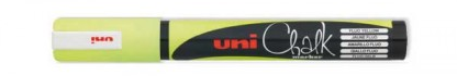 Uni-ball Uni Chalk Marker 5M Geel Fluo