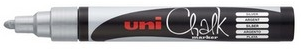 Uni-ball Uni Chalk Marker 5M Zilver
