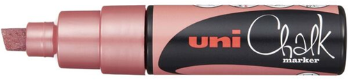 Uni-ball Uni Chalk Marker 8K Metallic Rood
