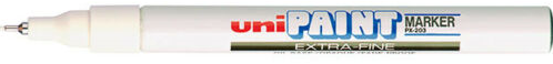 Uni-ball Uni Paint Marker Wit 0,8 mm