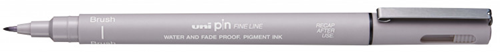 Uni-ball Uni Pin Fineliner Brush Pen Licht Grijs