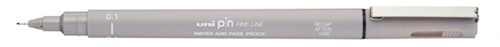Uni-ball Uni Pin Fineliner Licht Grijs 0,1 mm