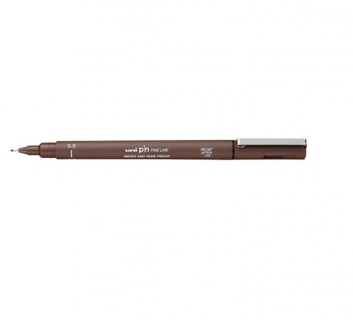 Uni-ball Uni Pin Fineliner Sepia 0,5 mm