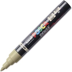 Posca brushmarker 5M beige - creatieve marker voor kunstenaars
