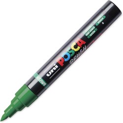 Posca brushmarker groen - creatieve marker voor kunstenaars en hobbyisten