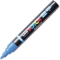 Posca brushmarker lichtblauw - creatieve penseelstift voor kunstenaars