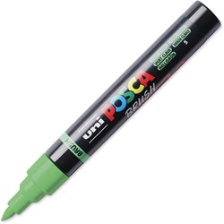 Posca brushmarker lichtgroen - creatieve stift voor kunstenaars en hobby