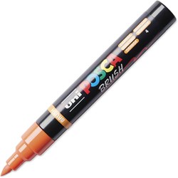Posca brushmarker oranje - creatieve marker voor kunstenaars en hobbyisten