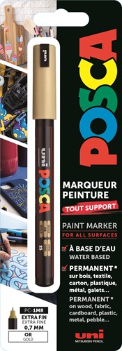 Posca Uni Posca Verfmarker 1MR Goud Blister