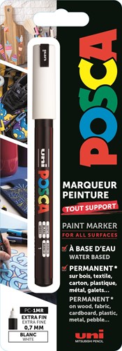 Posca Uni Posca Verfmarker 1MR Wit Blister