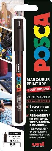 Posca Uni Posca Verfmarker 1MR Zwart Blister
