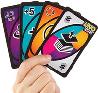 Mattel Kaartspel Familie UNO Flip Extreem, Kaartspel Voor Kinderen, Volwassenen Of Gewoon Het Hele Gezin Een Combinatie Van En Extreem In Een Geweldig Spel Jch61 751260511 Kaartspel Met Kaartwerper