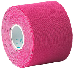 Ultimate Performance Kinesiology Tape Pre-Cut roze sporttape 50mm x 5m