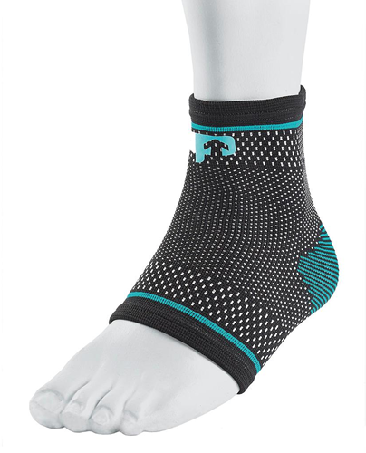 Ultimate Performance compressie enkelsteun zwart medium - elastisch sportbrace