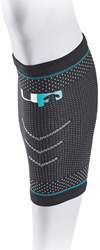 Ultimate Performance compressie kuitbandage zwart XL elastisch sport