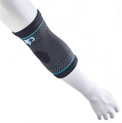 Ultimate Performance compressie elleboogbandage zwart medium sportbrace