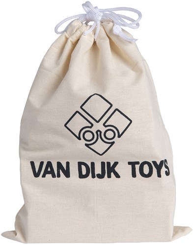 Van Dijk Toys beuken houten blokken - 37 stuks-2
