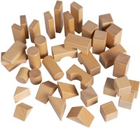Van Dijk Toys beuken houten blokken - 37 stuks-3