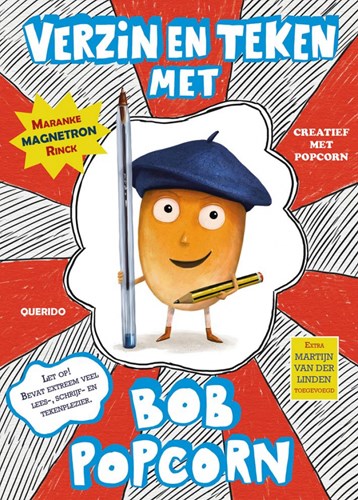 Querido creatief doe-boek Bob Popcorn tekenen en verzinnen