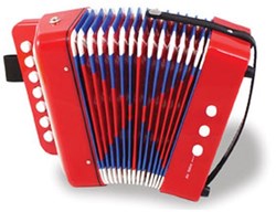 Vilac accordeon speelgoed muziekinstrument voor kinderen multicolor