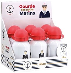 Vilac drinkfles aluminium kind waterfles Ecole des mousses 300ml