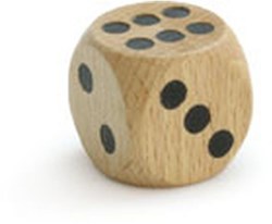 Vilac dobbelstenen set 3 cm - educatief speelgoed voor kinderen