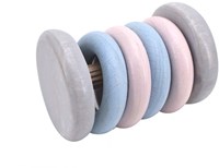 Voggenreiter VOG - Houten Rammelaar Tac-Tac pastel