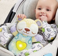 VTech knuffel Dromenland Beertje - interactief speelgoed blauw-2