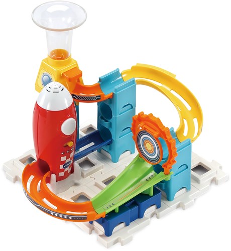 VTech knikkerbaan Marble Rush Rocket Set M100E met licht en geluid-2