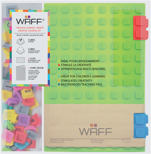 Waff Waff Creatief Dagboek Set A5 Groen