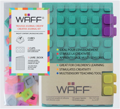 Waff Waff Creatief Dagboek Set A6 Glitter Groen