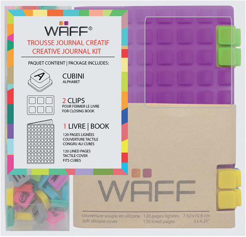 Waff Waff Creatief Dagboek Set A7 Paars